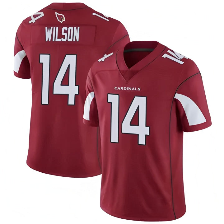A.Cardinals #14 Michael Wilson Player Cardinal Vapor Untouchable Limited Home Game Gdoa Stitched Jerseys