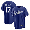 LA.Dodgers #17 Shohei Ohtani Player Royal Home Game Fdoa Stitched Jerseys