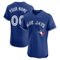 Custom T.Blue Jays Royal Limited Elite Home Game Any Name & Number Gdoa Stitched Jerseys