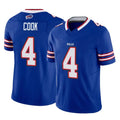 B.Bills #4 James Cook III Player Royal Vapor F.U.S.E. Limited Home Game Gdoa Stitched Jerseys