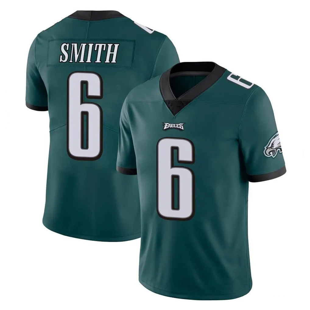 P.Eagles #6 DeVonta Smith Player Team Color Green Vapor Untouchable Home Game Gdoa Stitched Jerseys