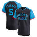 LA.Dodgers #5 Freddie Freeman Player Black National League All-Star Limited Elite Home Fdoa Stitched Jerseys