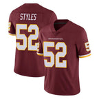 W.Commanders #52 Sonny Styles Player Burgundy Limited Team Color Vapor Untouchable Home Game Gdoa Stitched Jerseys