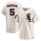 C.White Sox #5 Munetaka Murakami Player Cream Cooperstown Collection Limited Home Gdoa Stitched Jerseys