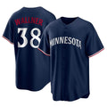 M.Twins #38 Matt Wallner Player Navy Replica Alternate Home Fdoa Stitched Jerseys