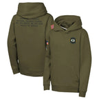 GB.Packers ## Packers Blank Player Olive Salute to Service Pullover Hoodies Limited Gdoa Stitched Jerseys