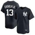 NY.Yankees #13 Jazz Chisholm Jr Player Navy Limited Game Fdoa Stitched Jerseys