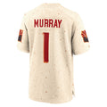 A.Cardinals #1 Kyler Murray Player Cream Rivalries Collection Game Gdoa Stitched Jerseys
