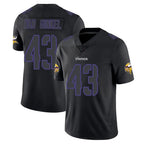 M.Vikings #43 Andrew Van Ginkel Player Black Impact LImited Home Game Gdoa Stitched Jerseys