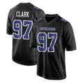 D.Cowboys #97 Kenny Clark Player Carbon Black Fashion Home Game Gdoa Stitched Jerseys