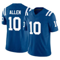 IN.Colts #10 Keenan Allen Player Royal Limited Vapor F.U.S.E. Home Game Gdoa Stitched Jerseys