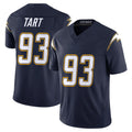 LA.Chargers #93 Teair Tart Player Navy Vapor F.U.S.E. Limited Home Game Gdoa Stitched Jerseys