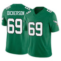 P.Eagles #69 Landon Dickerson Player Green Kelly Alternate Vapor F.U.S.E. Home Game Gdoa Stitched Jerseys