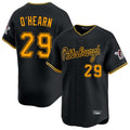 P.Pirates #29 Ryan O'Hearn Player Black Alt Home Limited Fdoa Stitched Jerseys