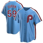 P.Phillies #59 Jhoan Duran Player Light Blue Home Limited Game Fdoa Stitched Jerseys
