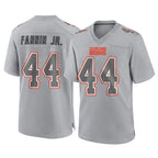C.Browns #44 Harold Fannin Jr. Player Gray Atmosphere Fashion Game Gdoa Stitched Jerseys