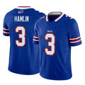 B.Bills #3 Damar Hamlin Player Royal Vapor F.U.S.E. Limited Home Game Gdoa Stitched Jerseys