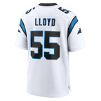 C.Panthers #55 Devin Lloyd Player White Home Game Gdoa Stitched Jerseys