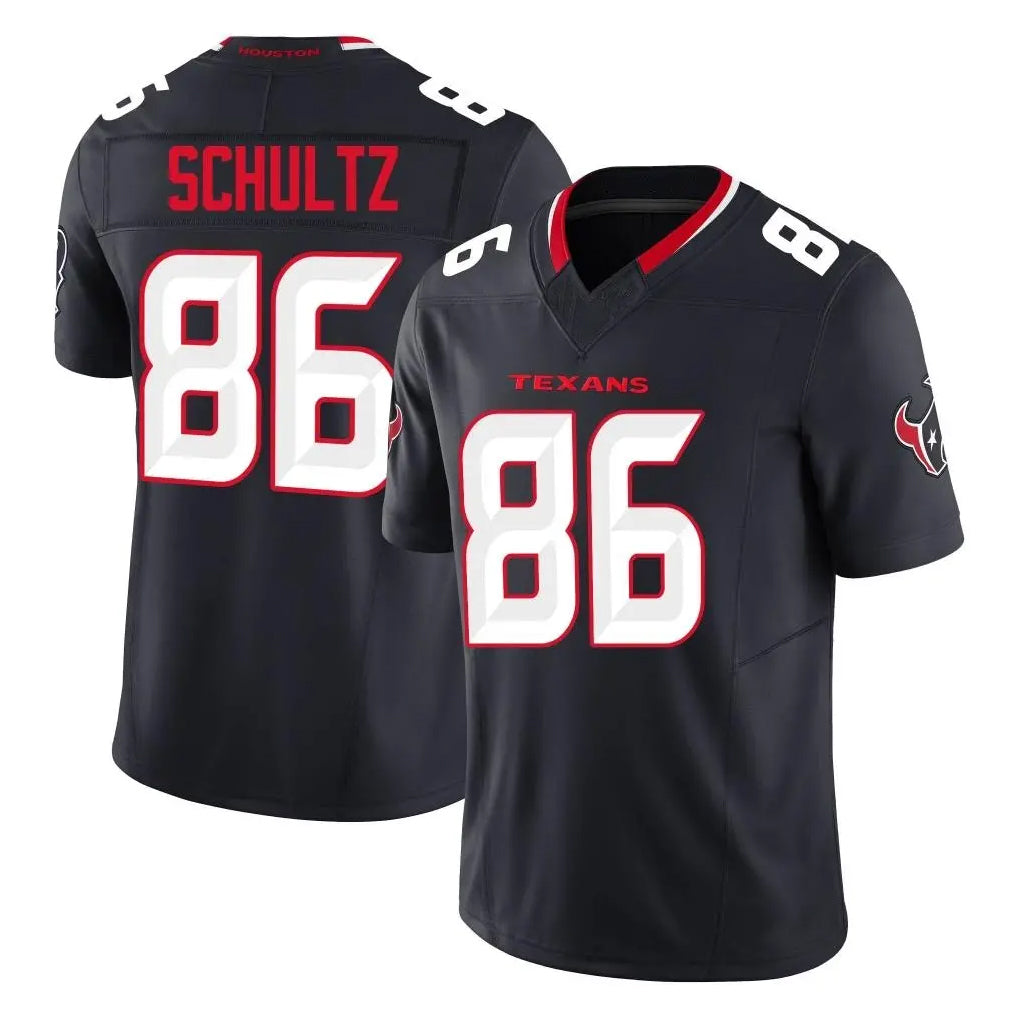 H.Texans #86 Dalton Schultz Player Navy Limited Alternate Vapor F.U.S.E. Home Game Gdoa Stitched Jerseys