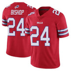 B.Bills #24 Cole Bishop Player Red Vapor Untouchable Limited Home Game Gdoa Stitched Jerseys