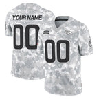 Custom D.Broncos Arctic Camo Salute To Service Limited Any Name & Numbers Gdoa Stitched Jerseys