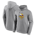 M.Vikings ## Vikings Blank Player Gray LOGO Pullover Hoodies Home Game Gdoa Stitched Jerseys