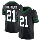 NY.Jets #21 Brandon Stephens Player Black Limited Legacy Vapor F.U.S.E. Home Game Gdoa Stitched Jerseys