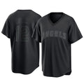 LA.Angels #12 Jorge Soler Player Black Pitch Fashion T-shirt Fdoa Stitched Jerseys
