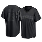 LA.Angels #12 Jorge Soler Player Black Pitch Fashion T-shirt Fdoa Stitched Jerseys