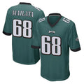 P.Eagles #68 Jordan Mailata Player Team Color Green Home Game Gdoa Stitched Jerseys