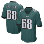 P.Eagles #68 Jordan Mailata Player Team Color Green Home Game Gdoa Stitched Jerseys