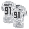 S.Seahawks #91 Byron Murphy II Player Arctic Camo Limited Salute To Service Home Game Gdoa Stitched Jerseys