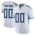 Custom T.Titans White 2025 Vapor Limited Home Game Any Name & Numbers Gdoa Stitched Jerseys