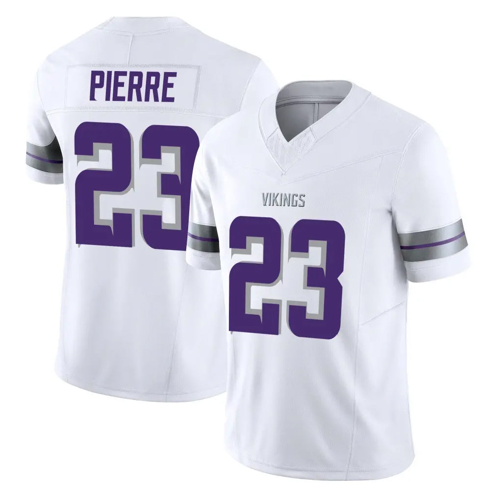 M.Vikings #23 James Pierre Player White Limited Alternate Vapor F.U.S.E. Home Game Gdoa Stitched Jerseys