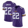 MN.Vikings #22 Harrison Smith Player Purple Limited Vapor Untouchable Home Game Gdoa Stitched Jerseys