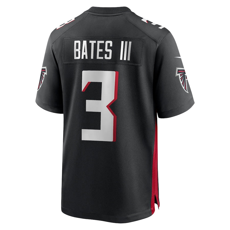 A.Falcons #3 Jessie Bates III Player Black Game Home Gdoa Stitched Jerseys