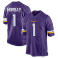 M.Vikings #1 Kyler Murray Player Purple Home Game Gdoa Stitched Jerseys