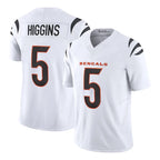C.Bengals #5 Tee Higgins Player White Vapor F.U.S.E. Limited Home Game Gdoa Stitched Jerseys