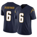 LA.Chargers #6 Denzel Perryman Player Navy Limited Vapor F.U.S.E. Home Game Gdoa Stitched Jerseys