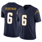 LA.Chargers #6 Denzel Perryman Player Navy Limited Vapor F.U.S.E. Home Game Gdoa Stitched Jerseys