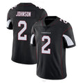 A.Cardinals #2 Will Johnson Player Black Vapor Limited Home Game Gdoa Stitched Jerseys
