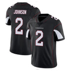 A.Cardinals #2 Will Johnson Player Black Vapor Limited Home Game Gdoa Stitched Jerseys