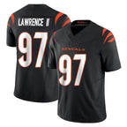 C.Bengals #97 Dexter Lawrence II Player Black Vapor F.U.S.E. Limited Home Game Gdoa Stitched Jerseys