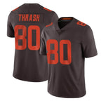 C.Browns #80 Jamari Thrash Player Browns Color Rush Limited Home Game Gdoa Stitched Jerseys