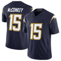 LA.Chargers #15 Ladd McConkey Player Navy Vapor F.U.S.E. Limited Home Game Gdoa Stitched Jerseys