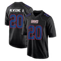 NY.Giants #20 Greg Newsome II Player Carbon Fashion Limited Home Game Gdoa Stitched Jerseys