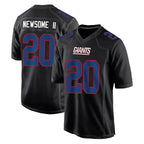 NY.Giants #20 Greg Newsome II Player Carbon Fashion Limited Home Game Gdoa Stitched Jerseys
