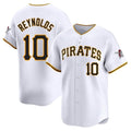 P.Pirates #10 Bryan Reynolds Player White Home Limited Fdoa Stitched Jerseys