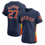 H.Astros #27 Jose Altuve Player Navy Limited Elite Home Gdoa Stitched Jerseys