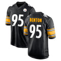 P.Steelers #95 Keeanu Benton Player Black Home Game Gdoa Stitched Jerseys